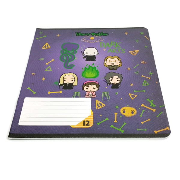 Шкільний зошит 12 арк., лінія, гібридний лак + УФ лак, HP