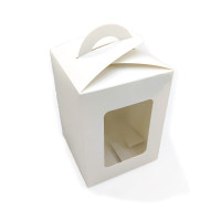 Коробка для торту 140х140х188, біла