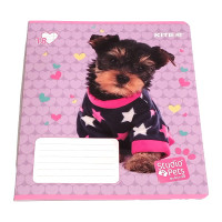 Шкільний зошит 18 арк., лінія, софт-тач + УФ лак, SP