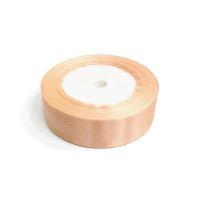 Стрічка атласна 25mm*25yards 2523A007F Рожева