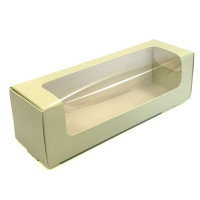 Кондитерська коробка (200*60*60),зелена, для макаронс