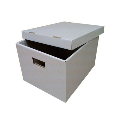 Коробка картонна (260х190х190) мм, архівна