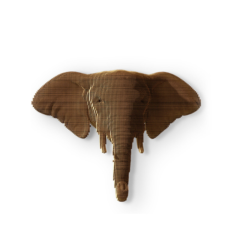 Картонний настінний конструктор "Cartonic 3D Puzzle ELEPHANT"