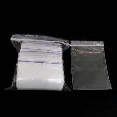 Пакет із замком zip-lock 70×100 мм, 55 мкм (упаковка 100 шт.)